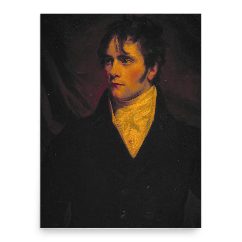 Edmund Lenthal Swifte poster print, in size 18x24 inches.