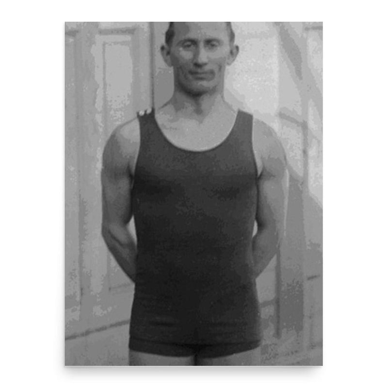 Edmund Lindmark poster print, in size 18x24 inches.