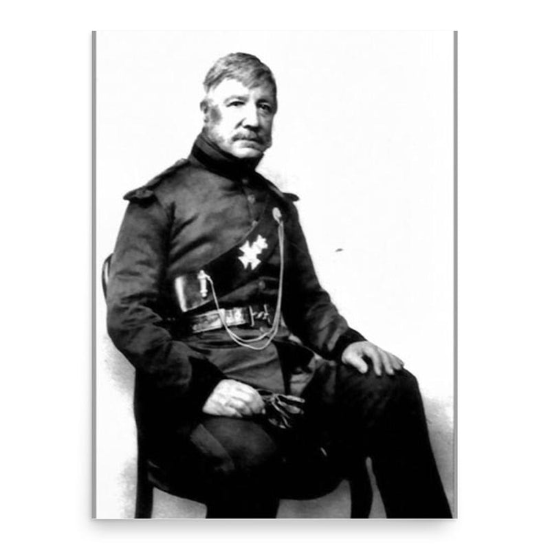 Edmund Lockyer poster print, in size 18x24 inches.