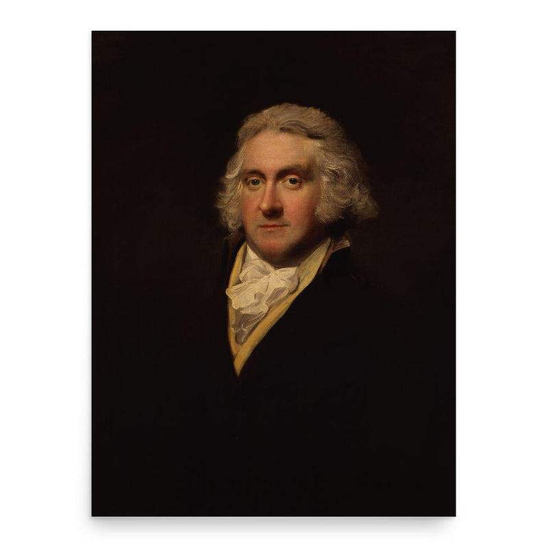 Edmund Lodge poster print, in size 18x24 inches.