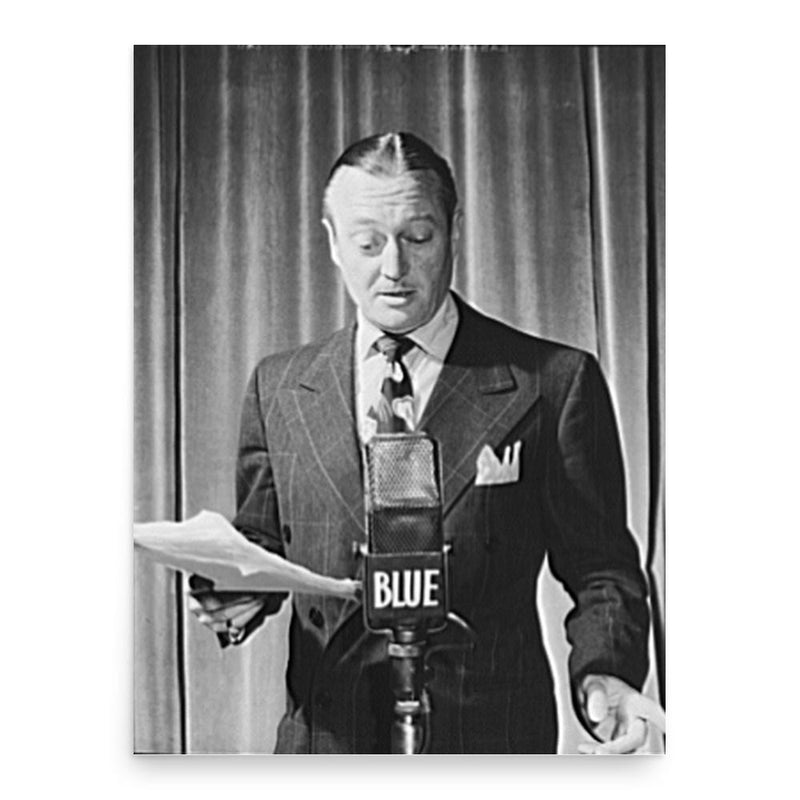 Edmund Lowe poster print, in size 18x24 inches.