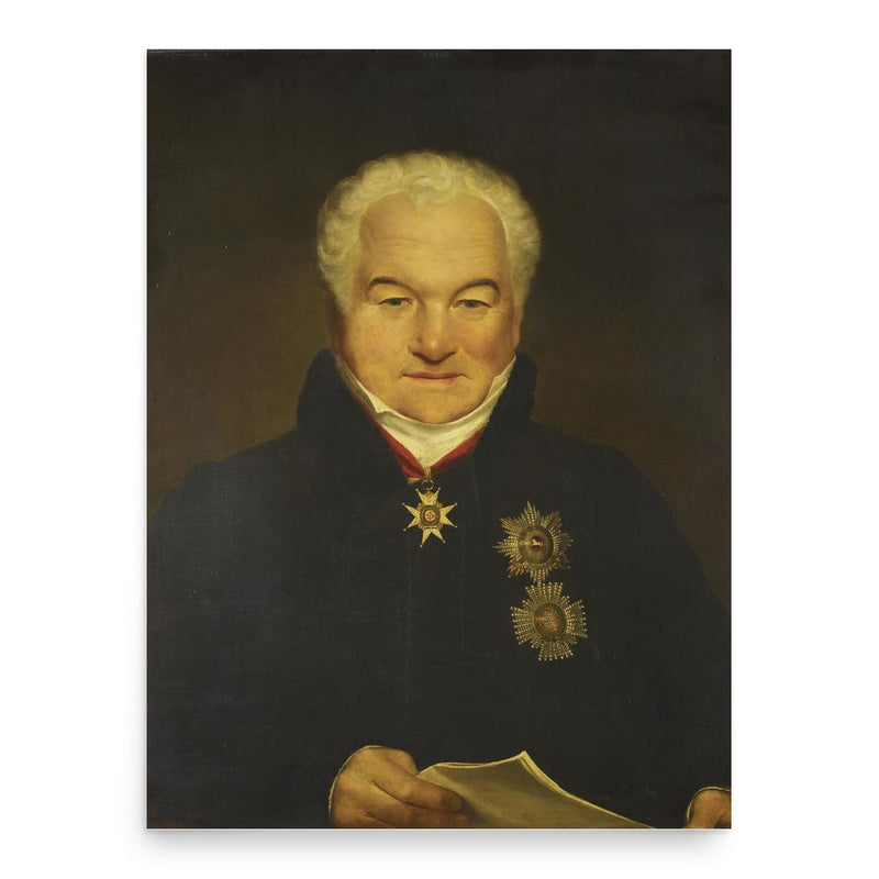 Edmund Nagle poster print, in size 18x24 inches.