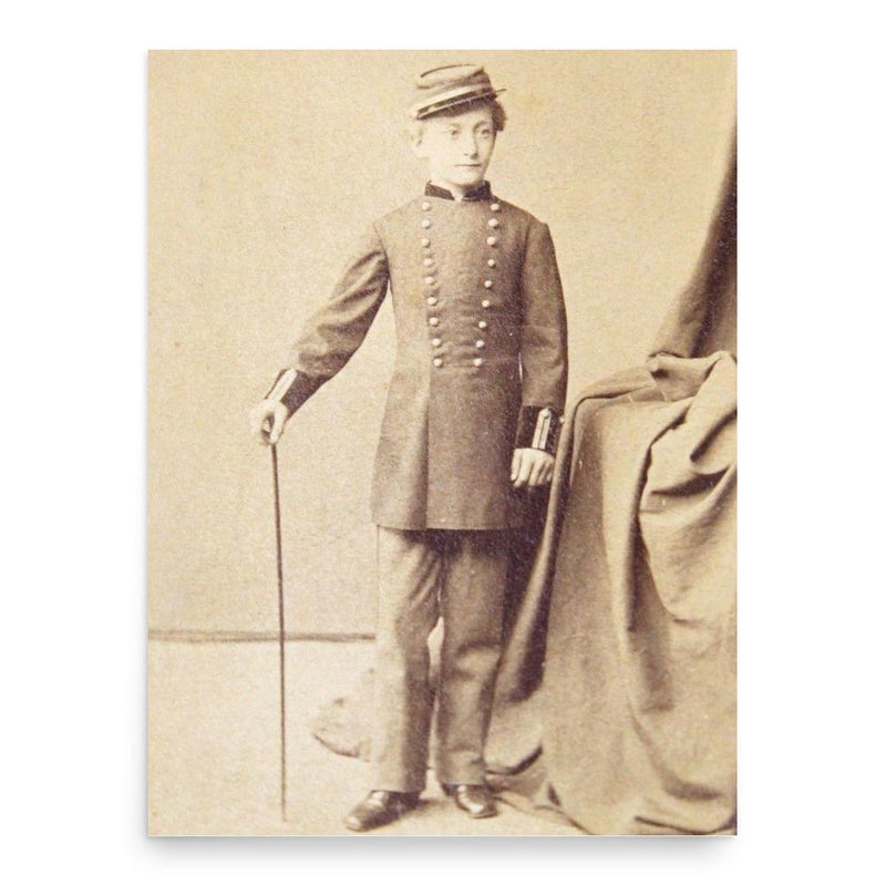 Edmund Newell poster print, in size 18x24 inches.