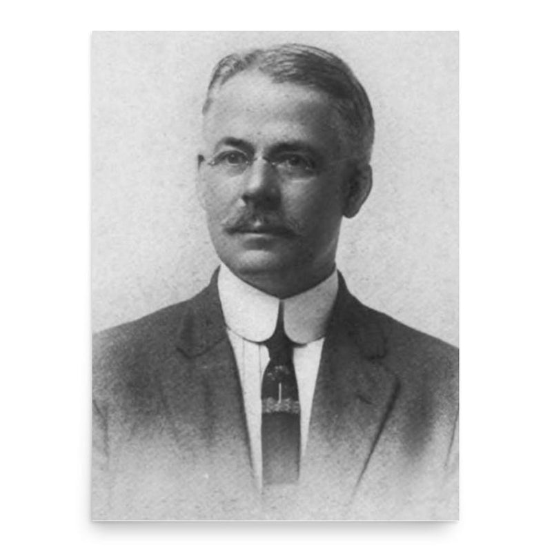 Edmund Otis Hovey poster print, in size 18x24 inches.