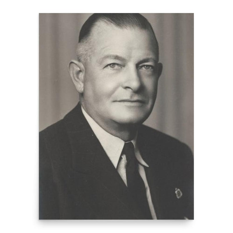 Edmund Piesse poster print, in size 18x24 inches.