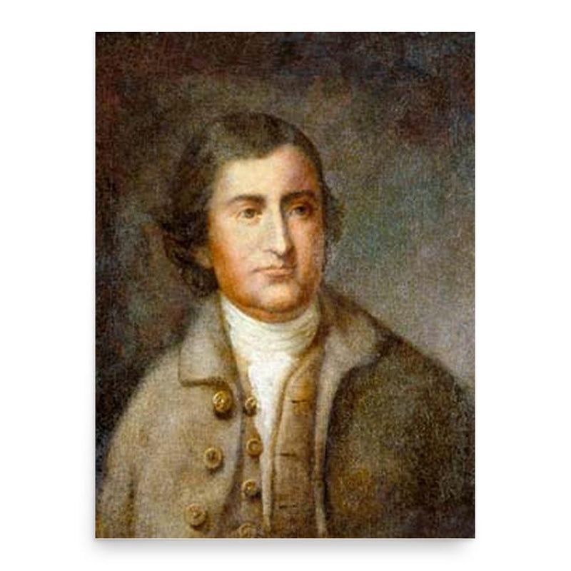 Edmund Randolph poster print, in size 18x24 inches.