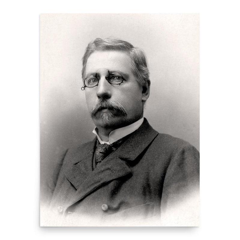 Edmund Reitter poster print, in size 18x24 inches.