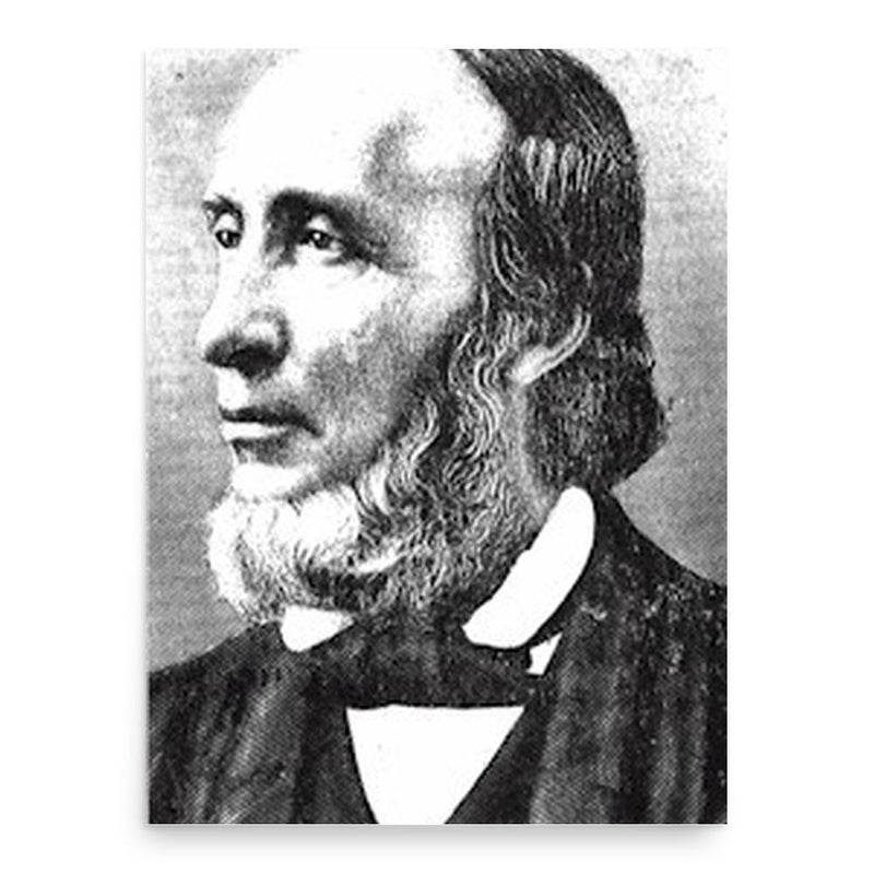 Edmund Sears poster print, in size 18x24 inches.