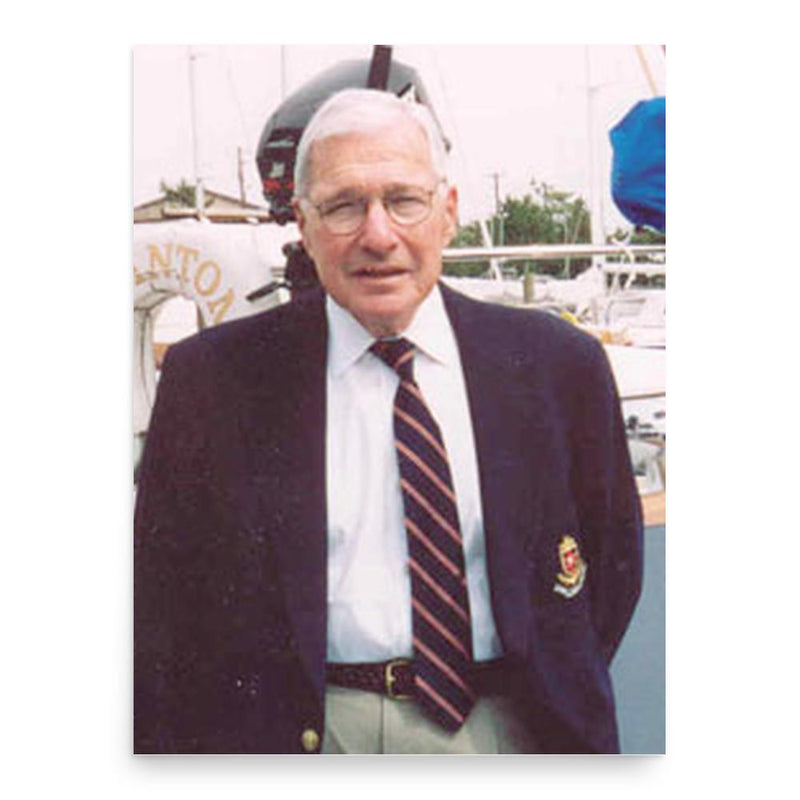 Edmund Sonnenblick poster print, in size 18x24 inches.