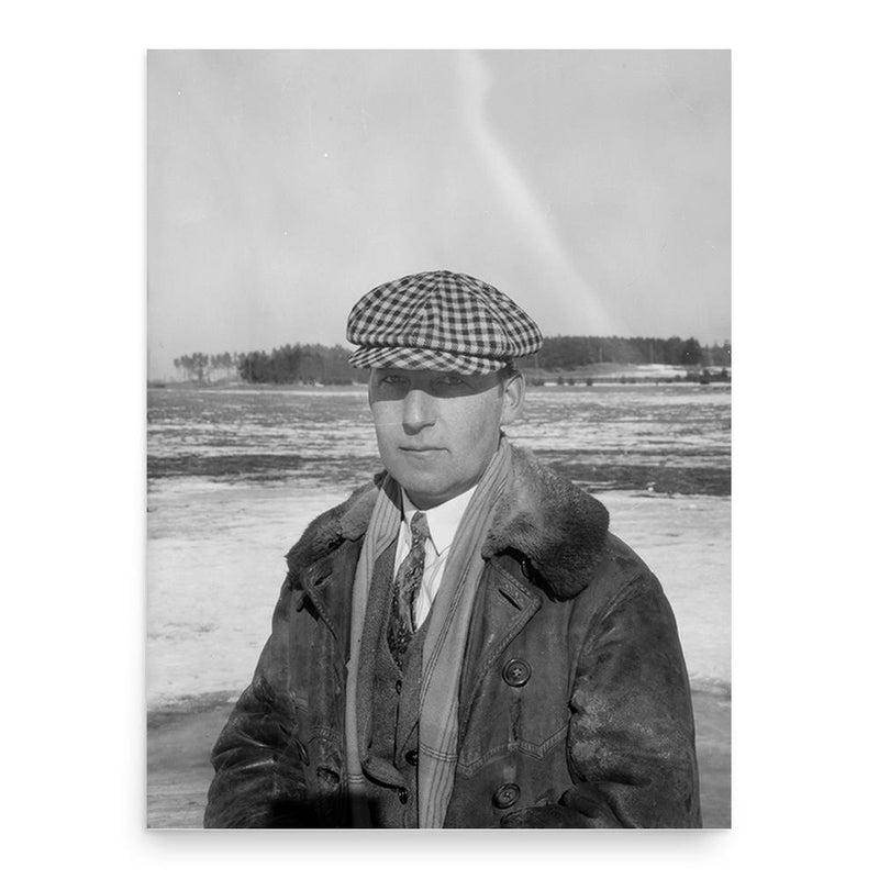 Edmund Sparmann poster print, in size 18x24 inches.