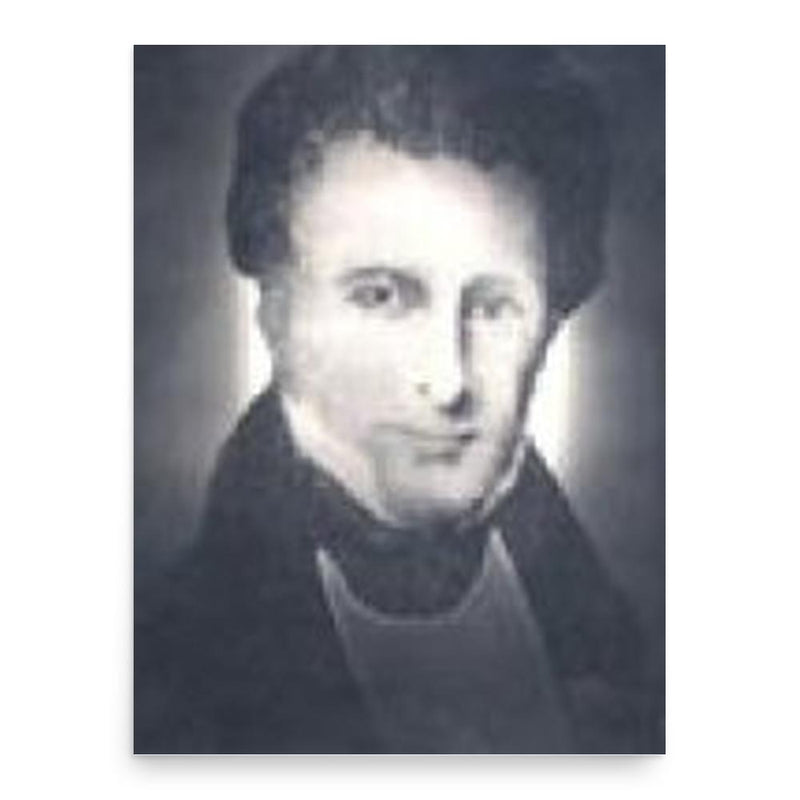 Edmund Strudwick poster print, in size 18x24 inches.