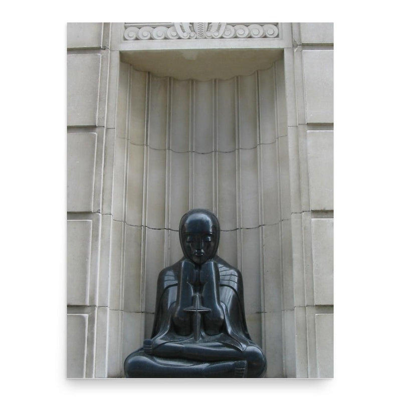 Edmund Thompson poster print, in size 18x24 inches.