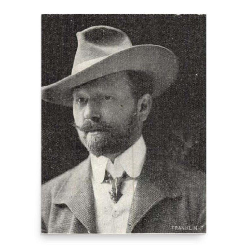 Edmund Tull poster print, in size 18x24 inches.