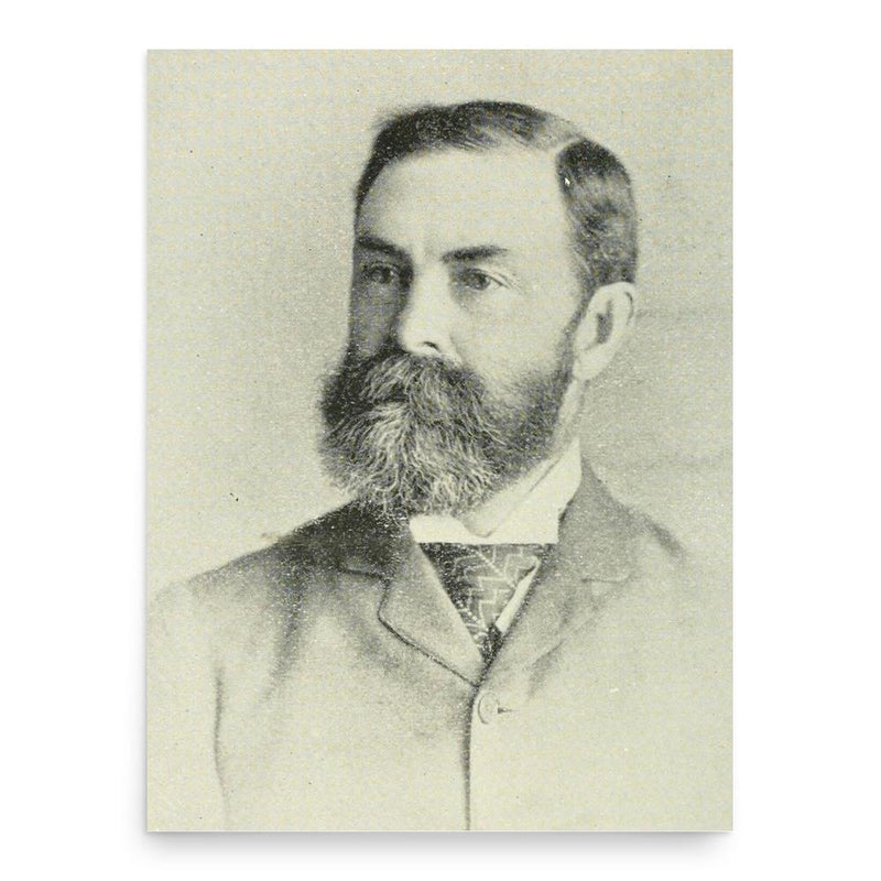 Edmund Wragge poster print, in size 18x24 inches.