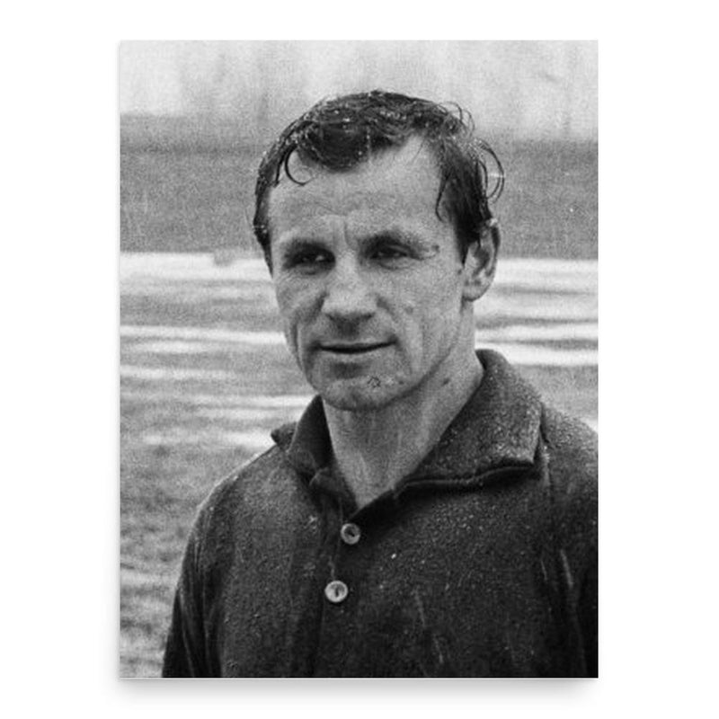 Edmund Zientara poster print, in size 18x24 inches.