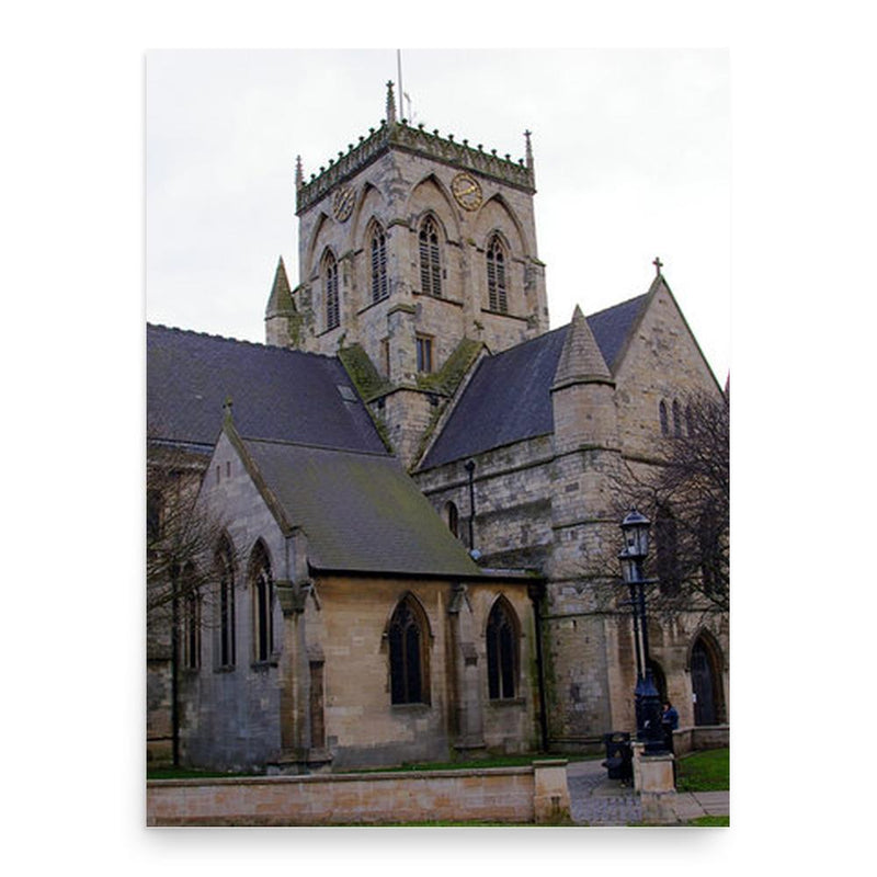 Edmund de Grimsby poster print, in size 18x24 inches.