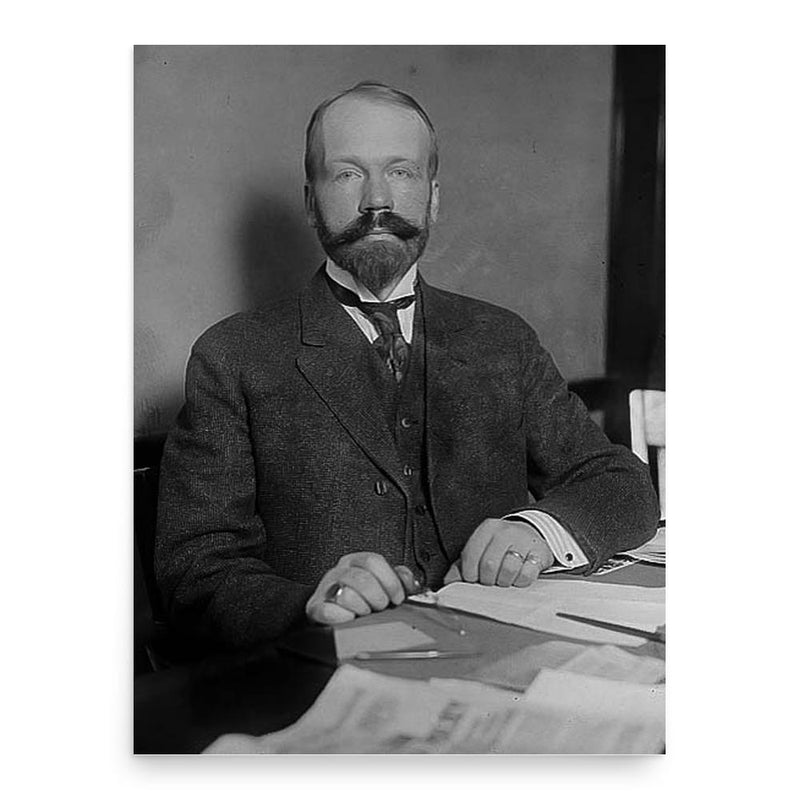 Edmund von Mach poster print, in size 18x24 inches.