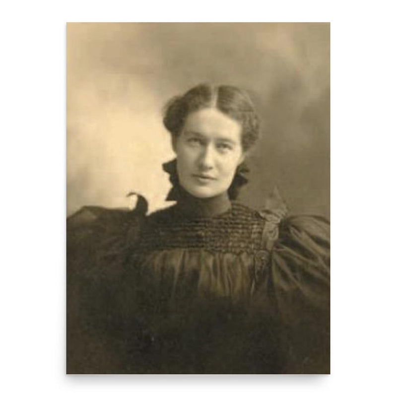 Edna Boies Hopkins poster print, in size 18x24 inches.