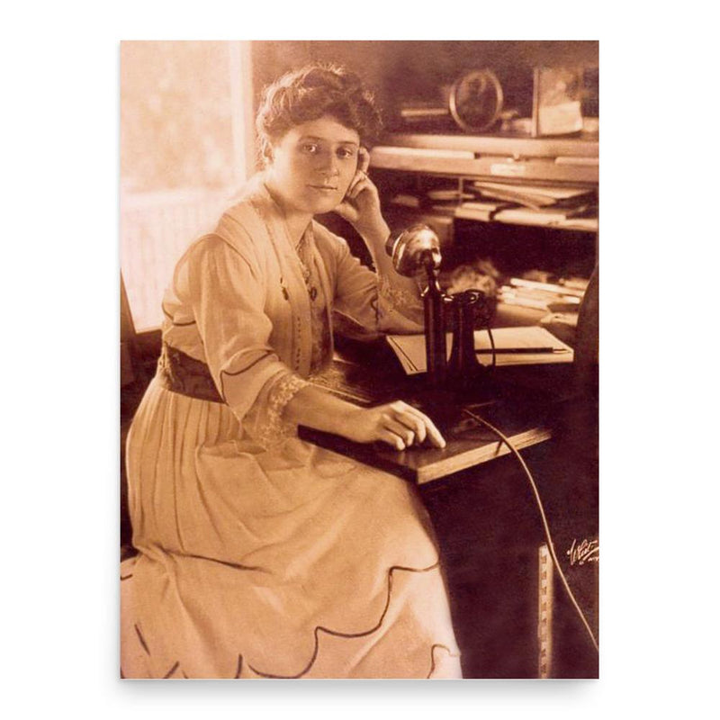 Edna Buckman Kearns poster print, in size 18x24 inches.