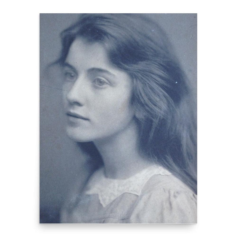 Edna Clarke Hall poster print, in size 18x24 inches.