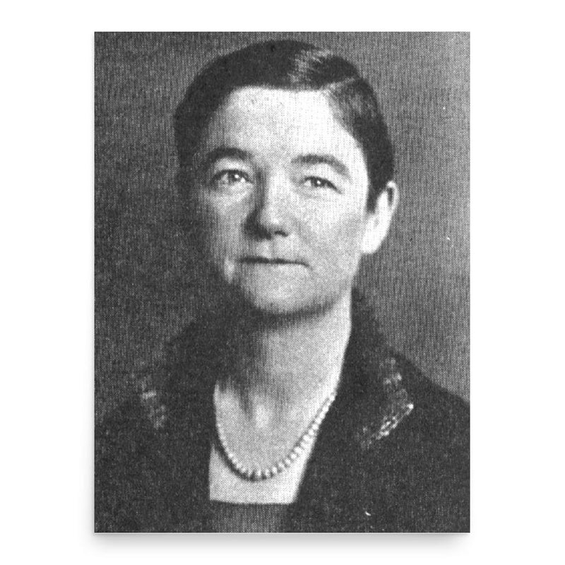 Edna Harker Thomas poster print, in size 18x24 inches.