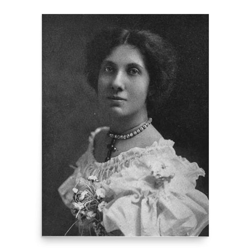 Edna May Spooner poster print, in size 18x24 inches.