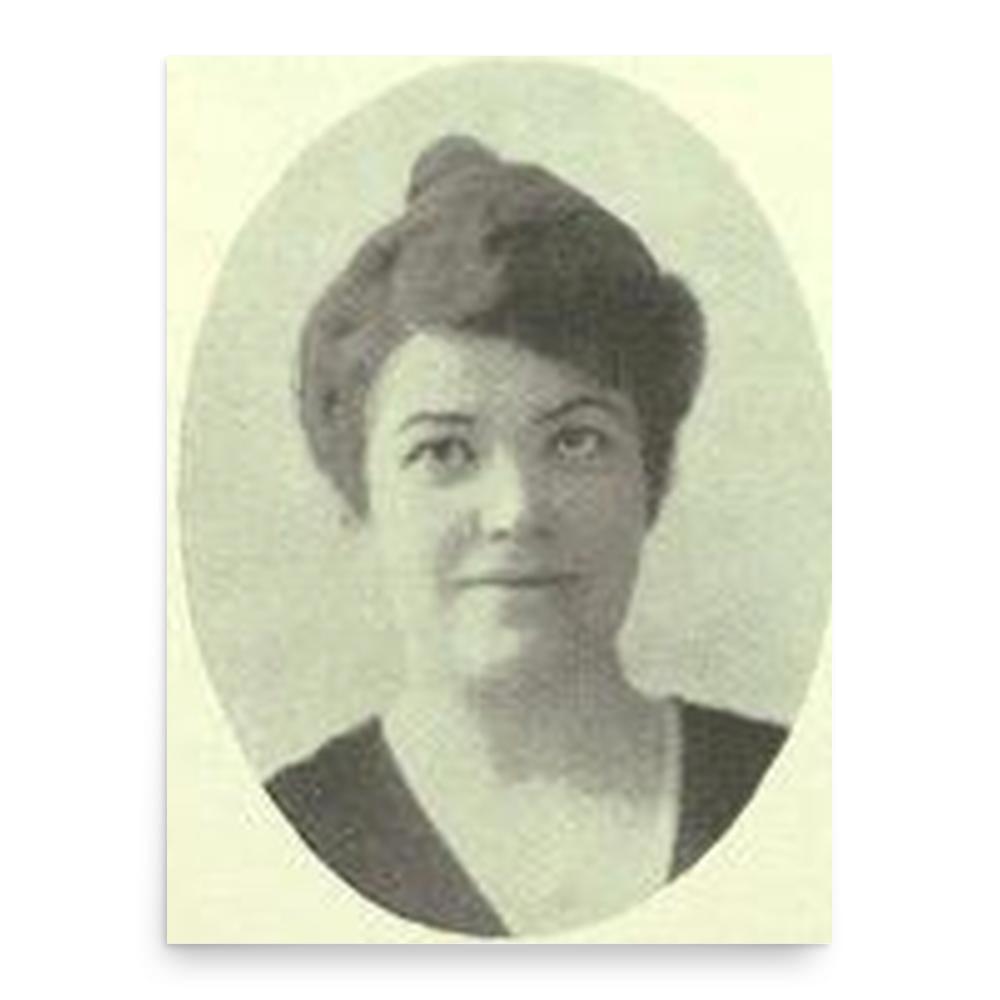 Edna May Williston Best poster print, in size 18x24 inches.