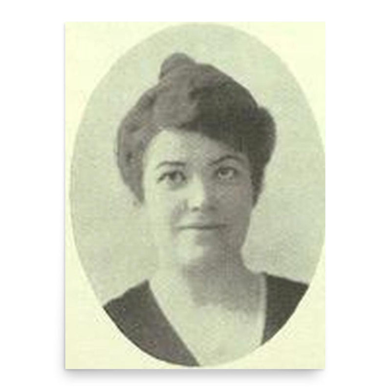 Edna May Williston Best poster print, in size 18x24 inches.