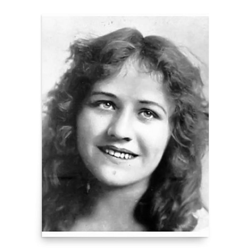 Edna Payne poster print, in size 18x24 inches.