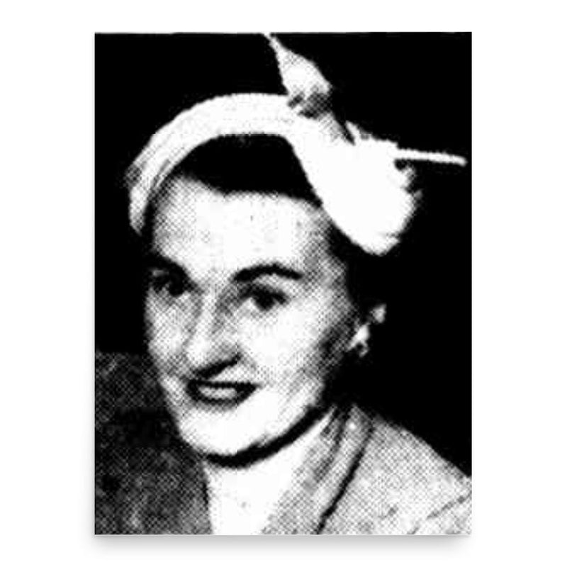 Edna Roper poster print, in size 18x24 inches.