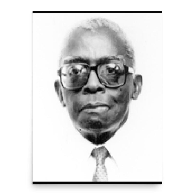 Edney Cain poster print, in size 18x24 inches.