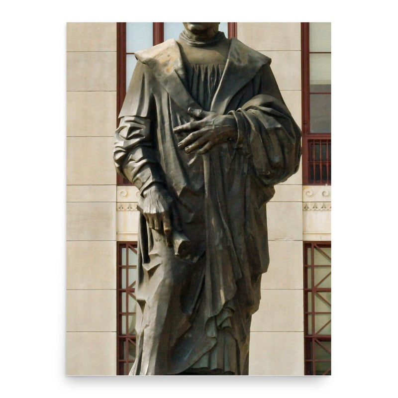 Edoardo Alfieri poster print, in size 18x24 inches.