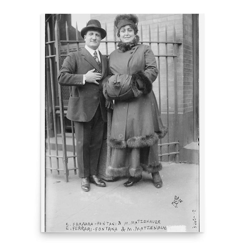 Edoardo Ferrari-Fontana poster print, in size 18x24 inches.