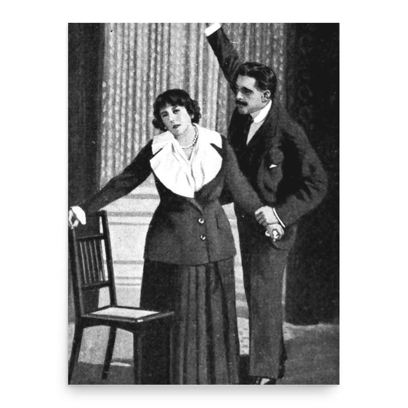 Edoardo Garbin poster print, in size 18x24 inches.