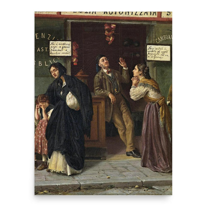 Edoardo Matania poster print, in size 18x24 inches.