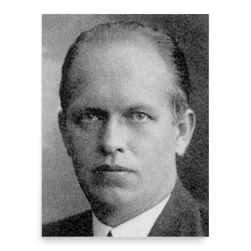 Edoff Andersson poster print, in size 18x24 inches.