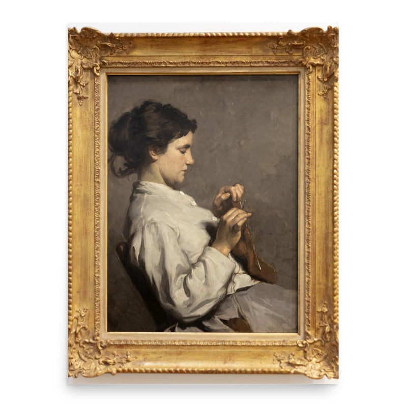 Edouard Agneessens poster print, in size 18x24 inches.