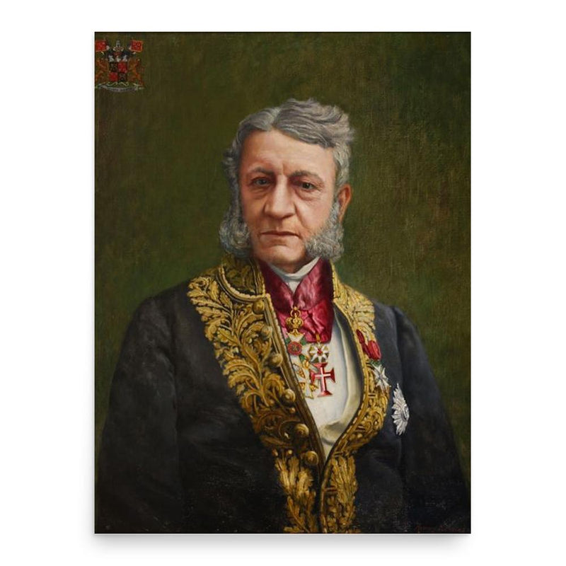 Edouard Pycke poster print, in size 18x24 inches.