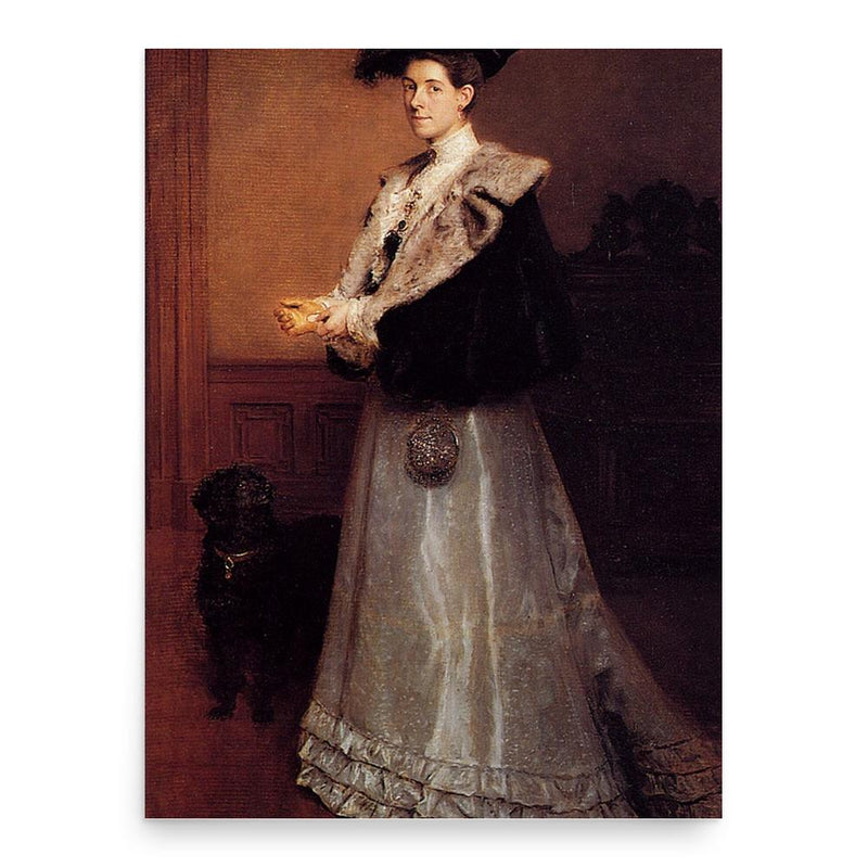 Edouard de Jans poster print, in size 18x24 inches.