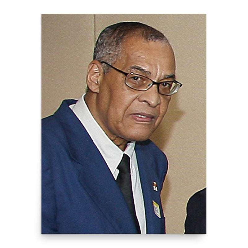 Edson Bispo dos Santos poster print, in size 18x24 inches.