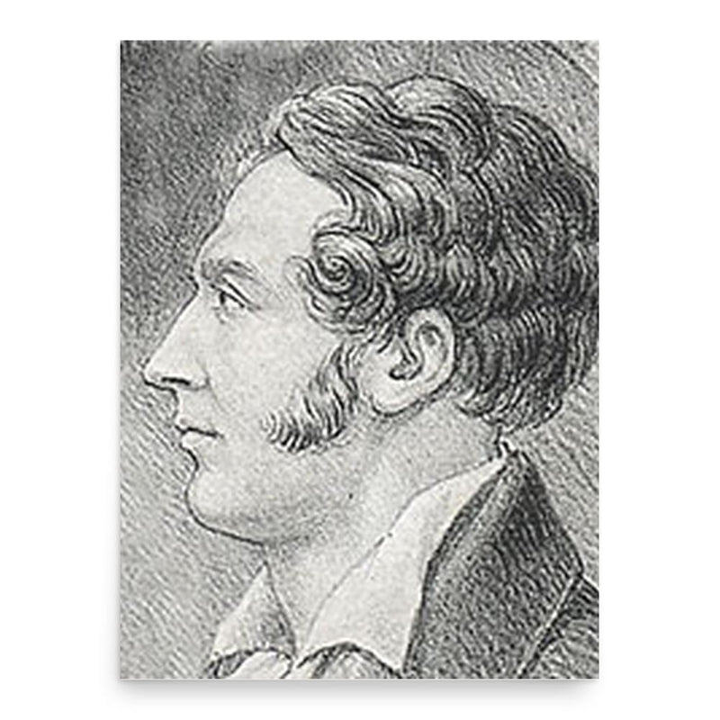 Eduard Brendler poster print, in size 18x24 inches.