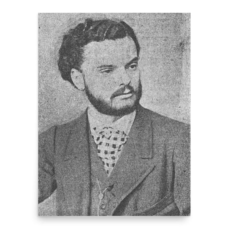 Eduard Caudella poster print, in size 18x24 inches.