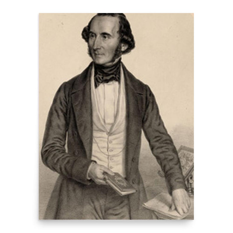 Eduard Devrient poster print, in size 18x24 inches.