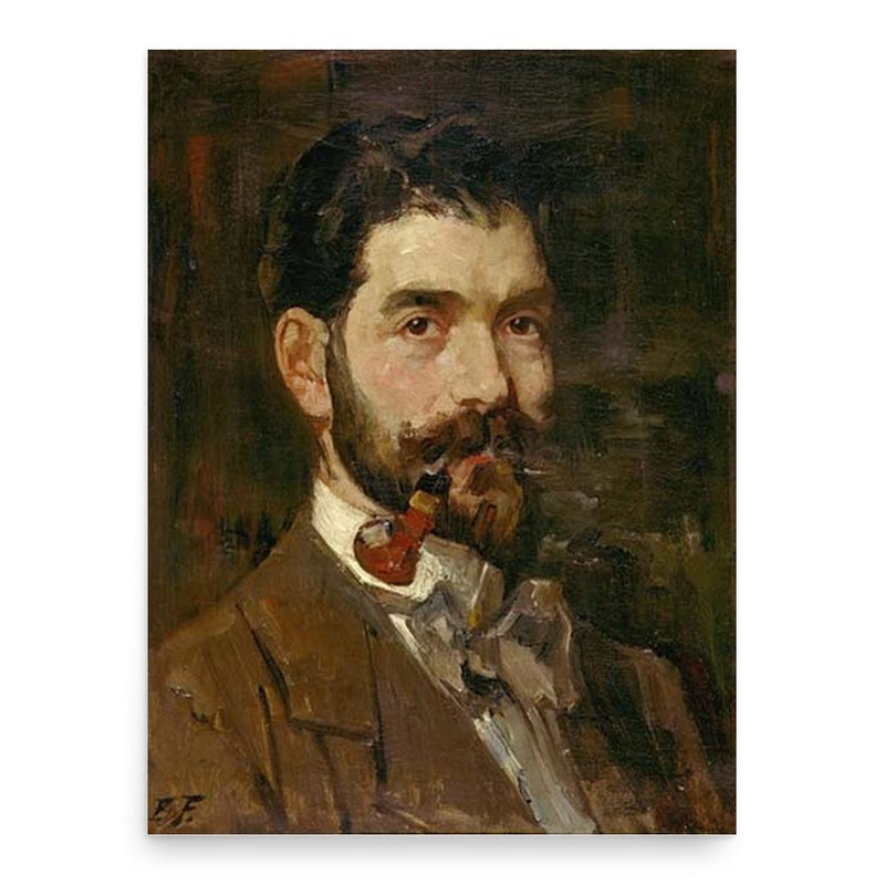 Eduard Frankfort poster print, in size 18x24 inches.