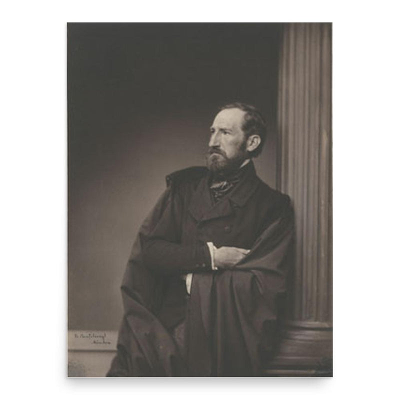 Eduard Gerhardt poster print, in size 18x24 inches.