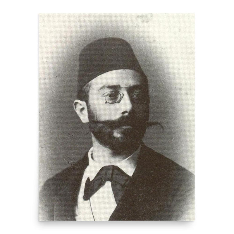 Eduard Glaser poster print, in size 18x24 inches.