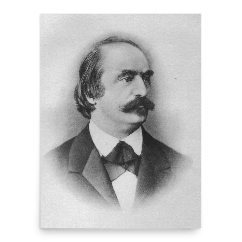 Eduard Hanslick poster print, in size 18x24 inches.