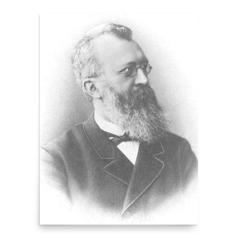 Eduard Hitzig poster print, in size 18x24 inches.