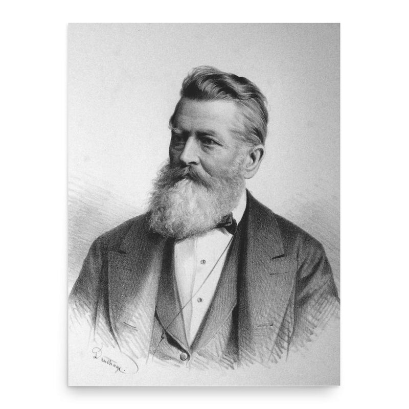 Eduard Uhl poster print, in size 18x24 inches.