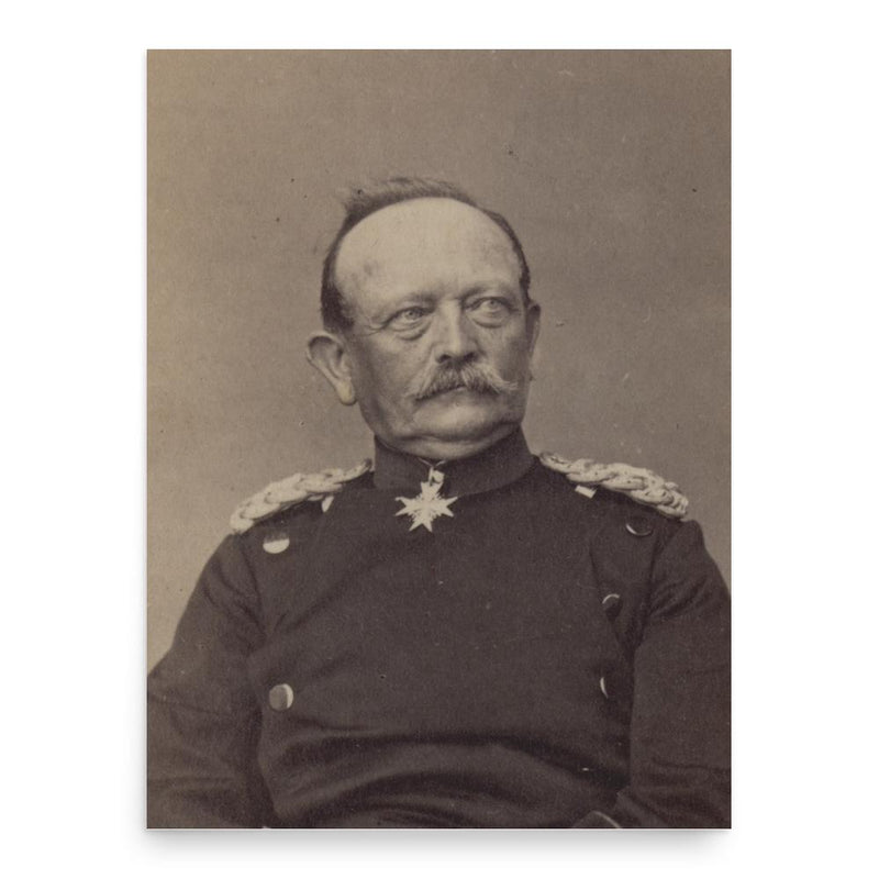 Eduard von Fransecky poster print, in size 18x24 inches.